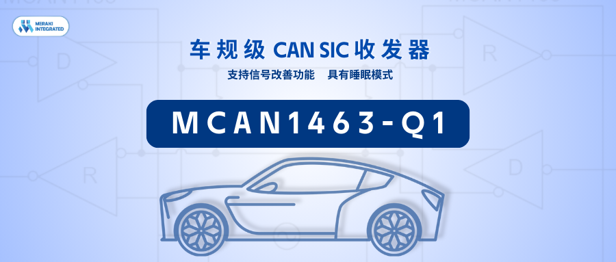 新品发布 | C&S/EMC双证！茂睿芯车规CAN SIC收发器MCAN1463-Q1正式发布！